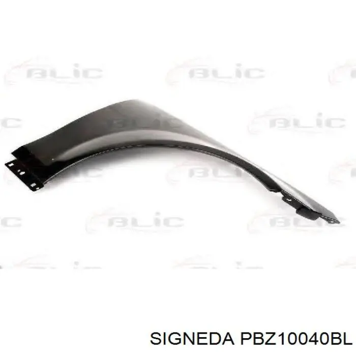 Крыло переднее левое PBZ10040BL Signeda