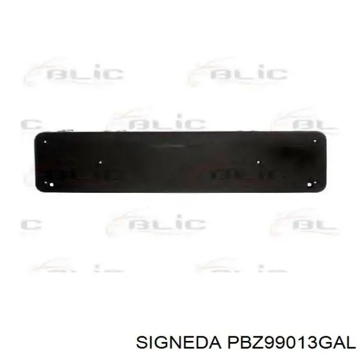 PBZ99013GAL Signeda Решетка бампера переднего левая