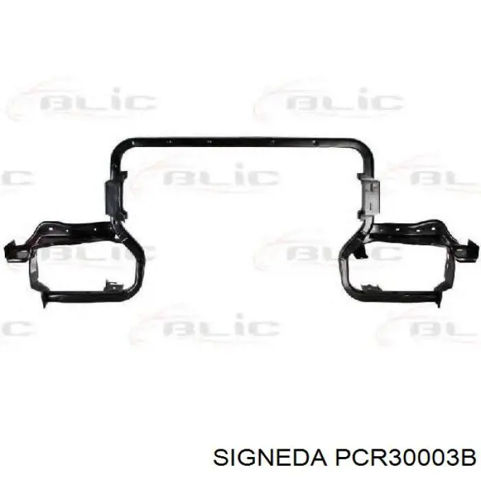 PCR30003B Signeda suporte do radiador montado (painel de montagem de fixação das luzes)