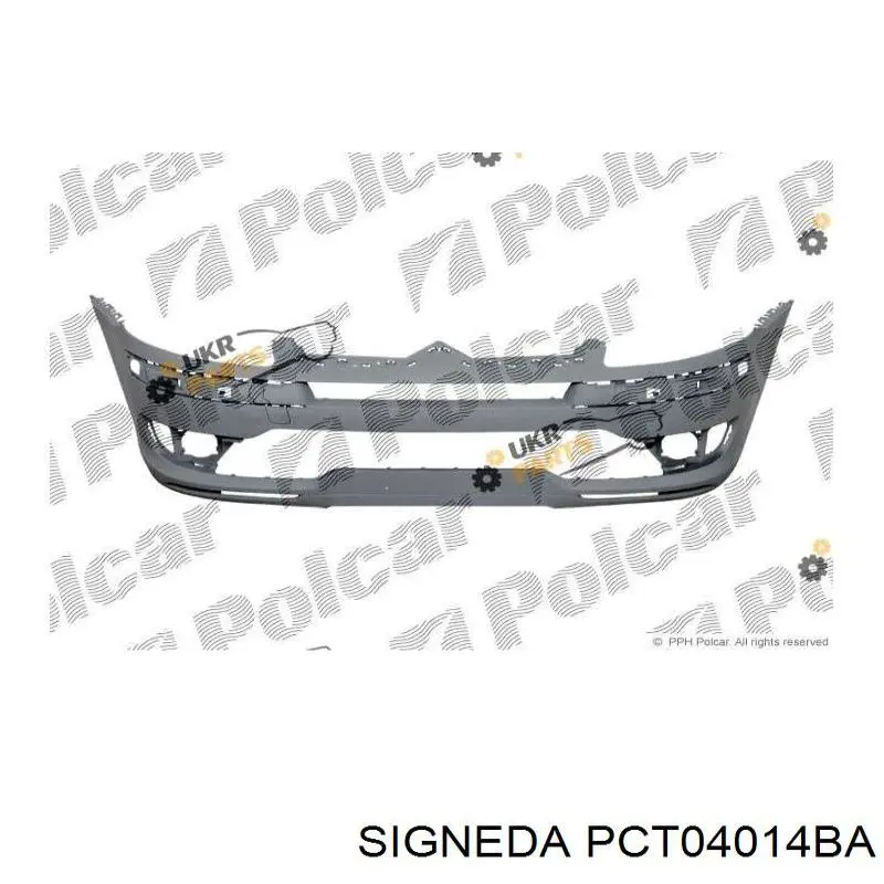 Передний бампер PCT04014BA Signeda