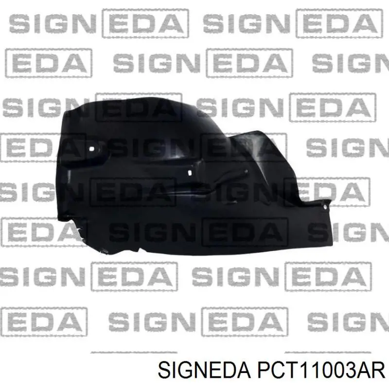 PCT11003AR Signeda подкрылок крыла переднего правый