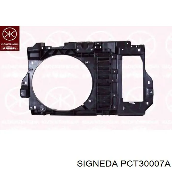 PCT30007A Signeda суппорт радиатора в сборе (монтажная панель крепления фар)