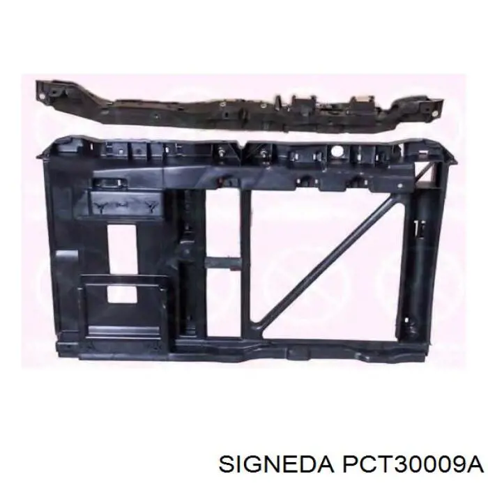 PCT30009A Signeda суппорт радиатора вертикальный (монтажная панель крепления фар)