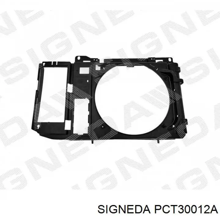 PCT30012A Signeda суппорт радиатора в сборе (монтажная панель крепления фар)