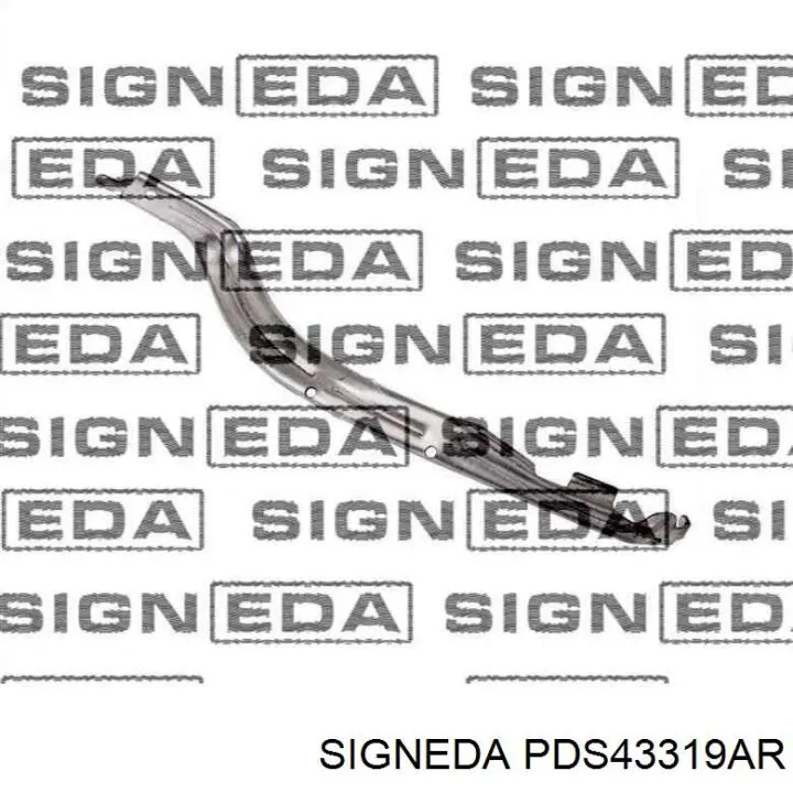 Кронштейн бампера переднего правый PDS43319AR Signeda