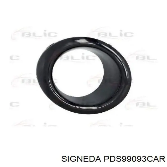 Ободок (окантовка) фары противотуманной правой Prasco DS3501241 цена, от 11.38 USD