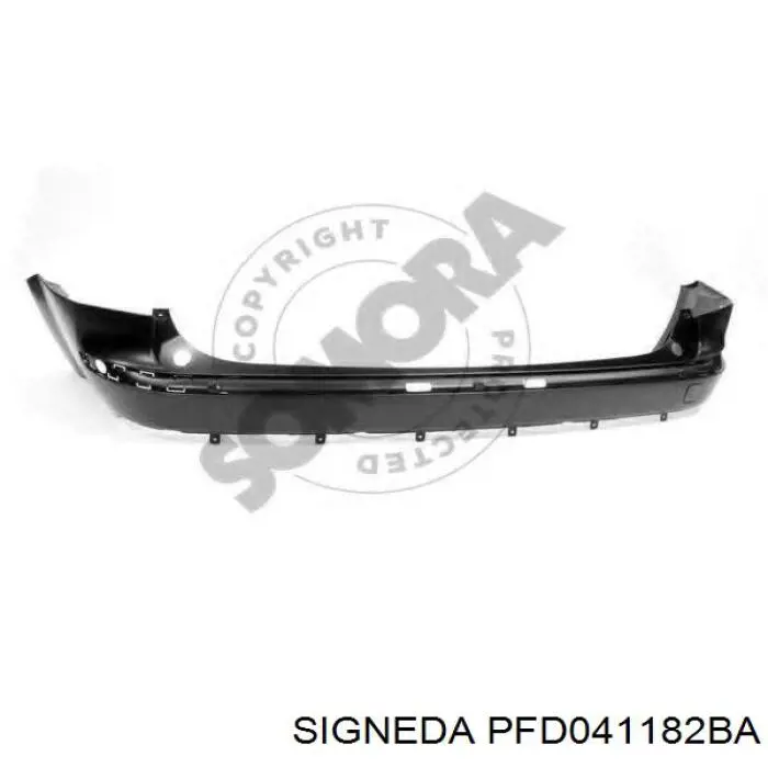 Бампер передний Ford 1704944