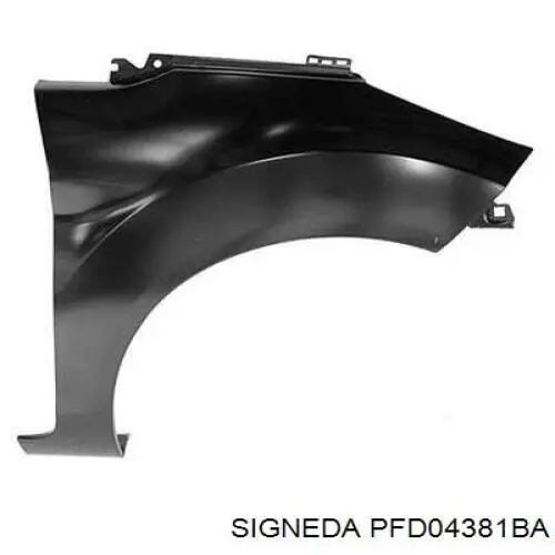 Купить PFD04381BA Signeda Буфер (бампер) передний