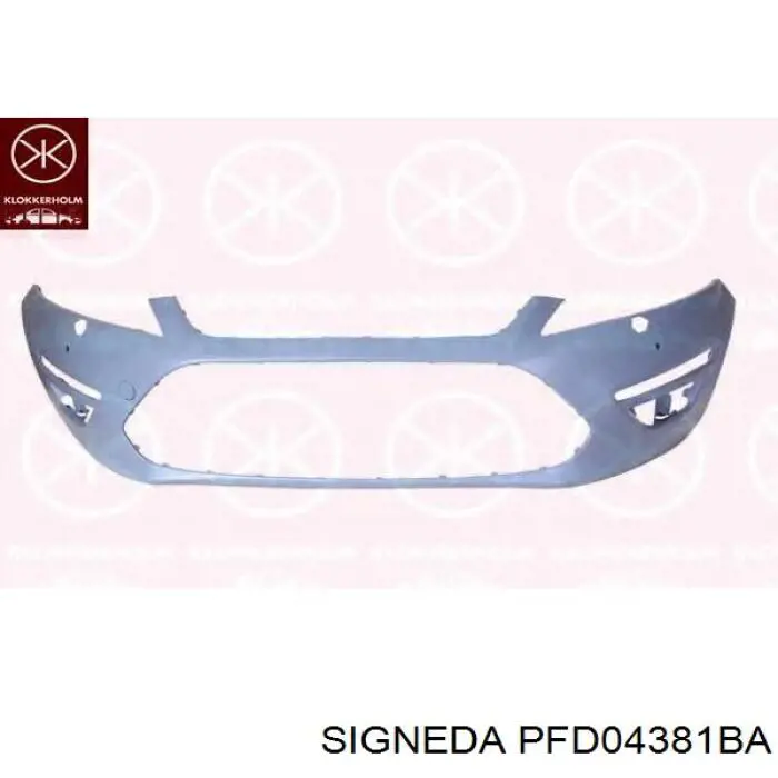 Передний бампер PFD04381BA Signeda