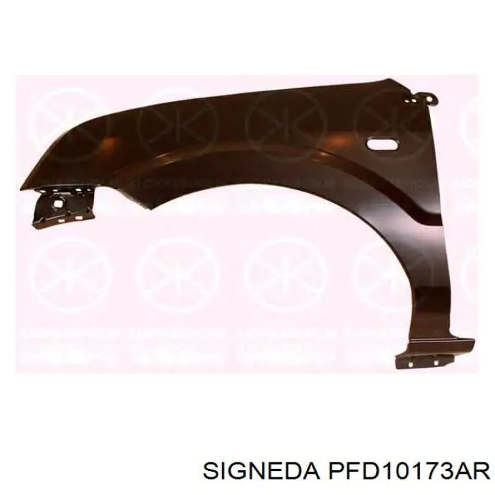 PFD10173AR Signeda Переднее правое крыло