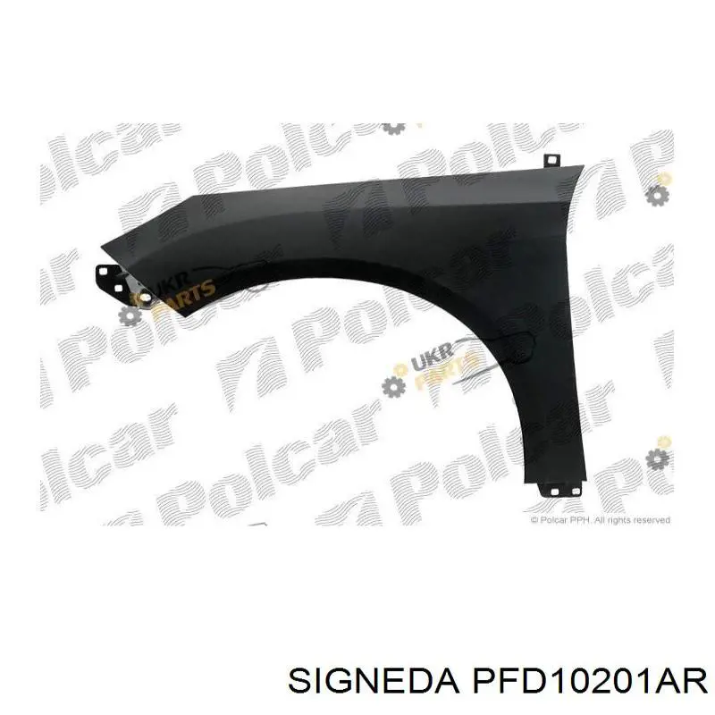 PFD10201AR Signeda Переднее правое крыло