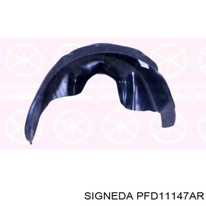 Правый подкрылок переднего крыла Signeda PFD11147AR цена, от 16.61 USD