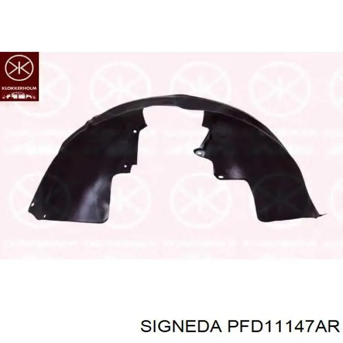 Подкрылок передний правый PFD11147AR Signeda