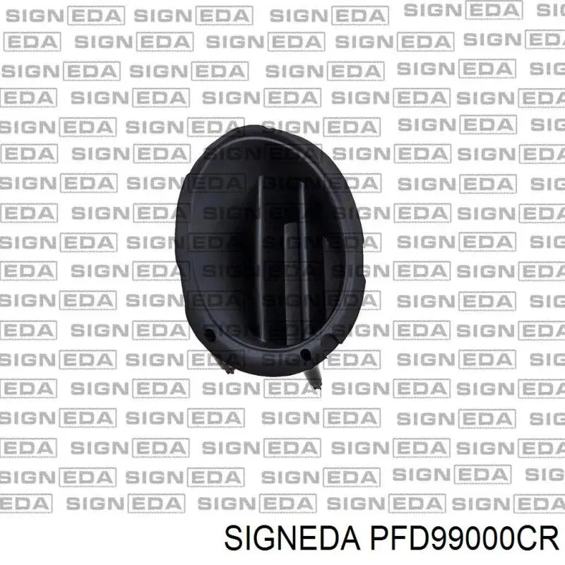 FP 2554 998 FPS заглушка (решетка противотуманных фар бампера переднего правая)