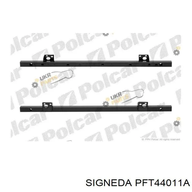 PFT44011A Signeda reforçador do pára-choque dianteiro