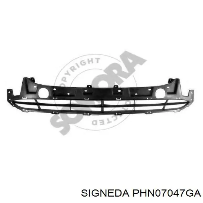 Решетка бампера переднего PHN07047GA Signeda