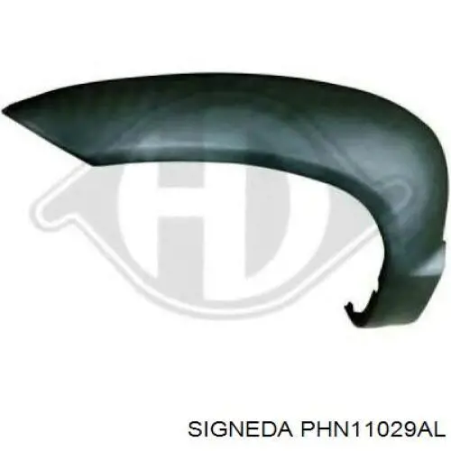 PHN11029AL Signeda подкрылок крыла переднего левый