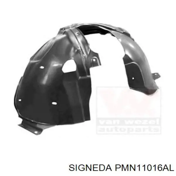 Подкрылок передний левый PMN11016AL Signeda