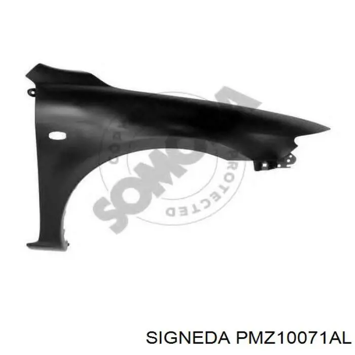 Крыло переднее левое Signeda PMZ10071AL цена, от 57.13 USD