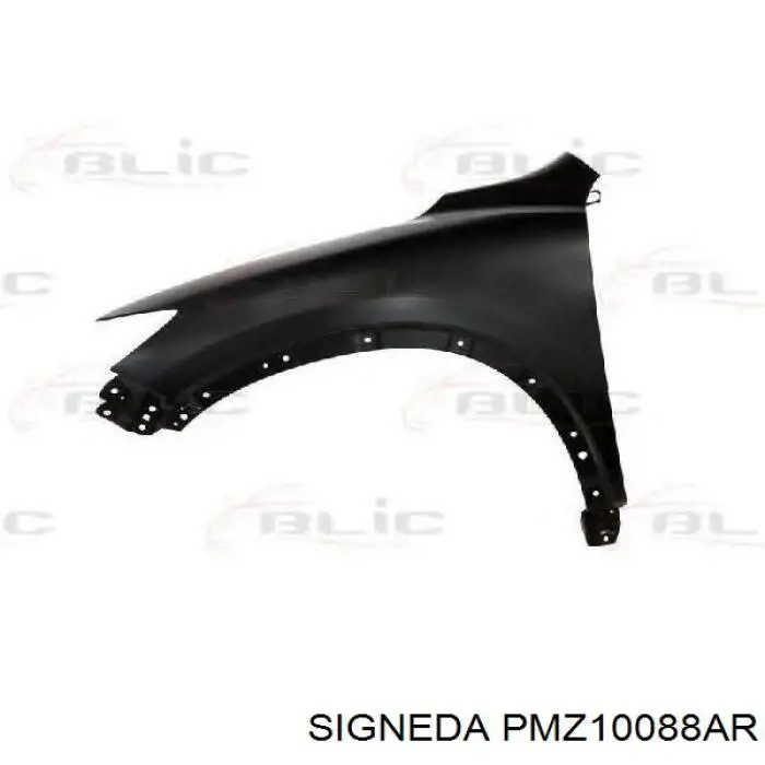 Крыло переднее правое 45X102 Polcar