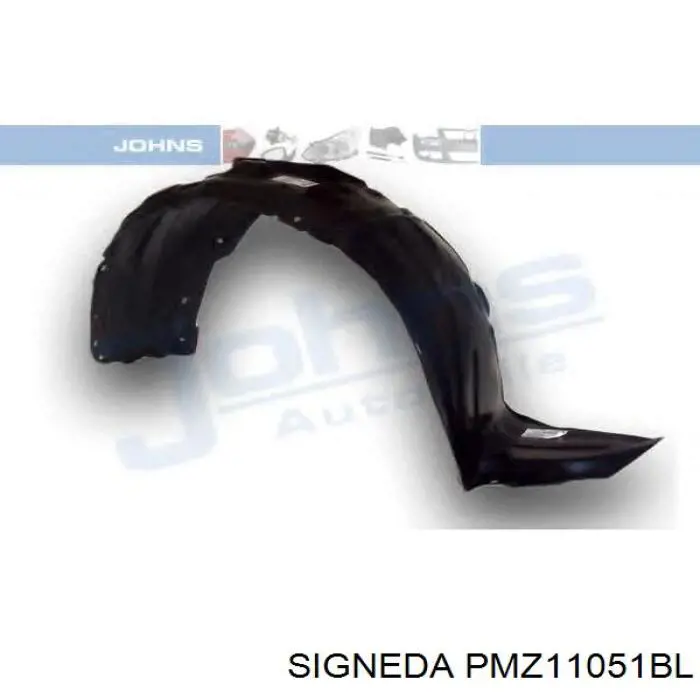 Подкрылок передний левый PMZ11051BL Signeda