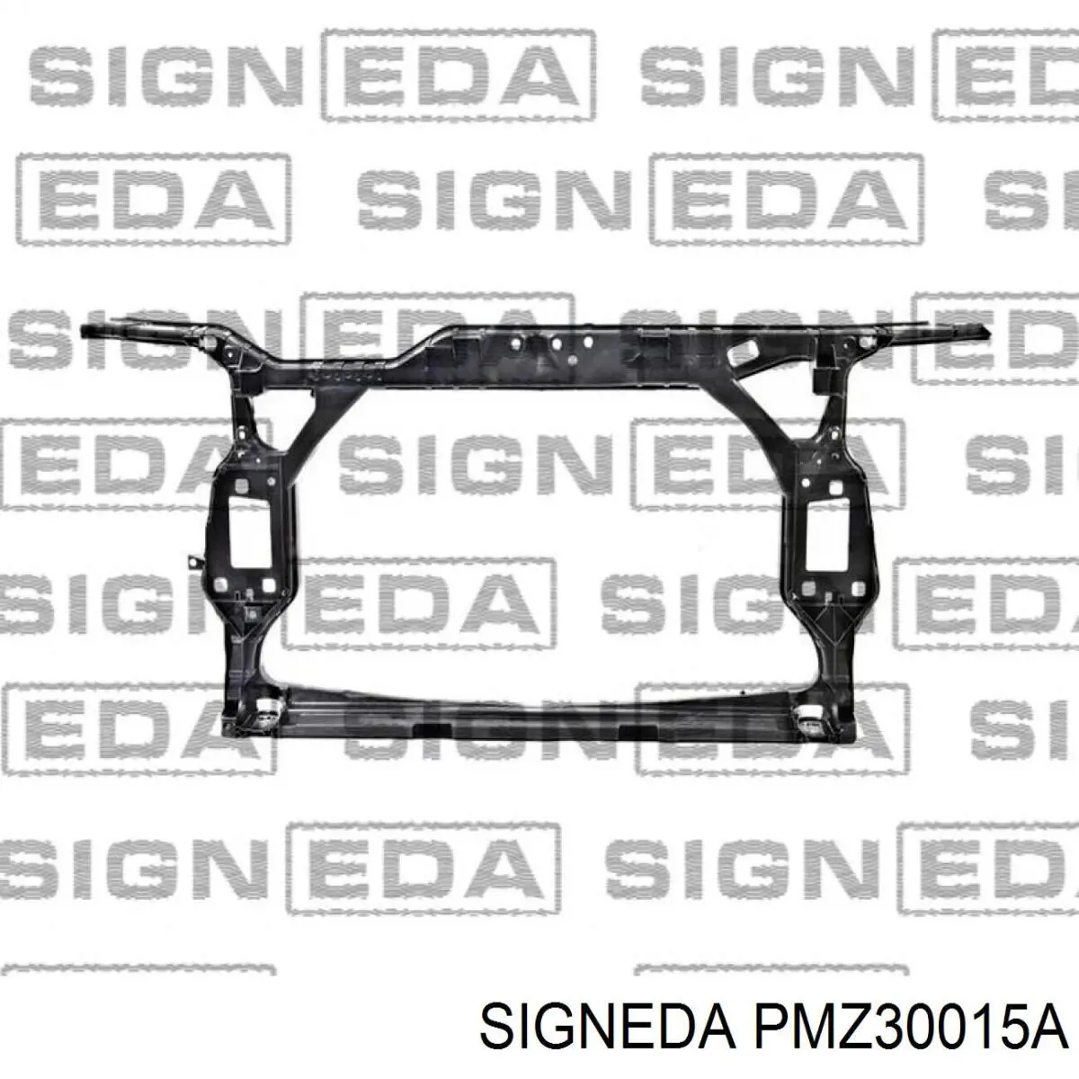 PMZ30015A Signeda суппорт радиатора в сборе (монтажная панель крепления фар)