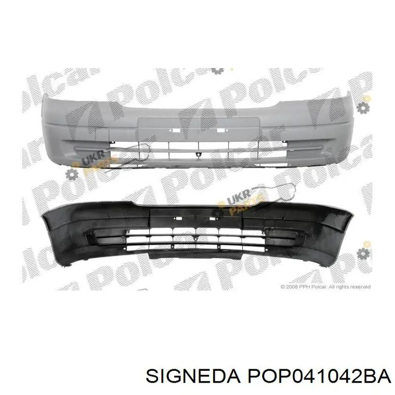 POP04027BAI Signeda передний бампер