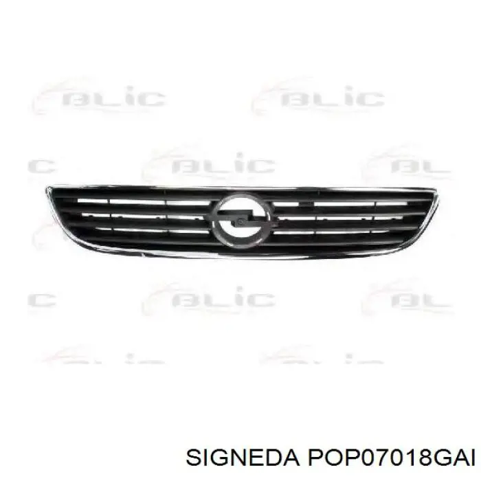 Купить 6320107 Opel Решетка радиатора