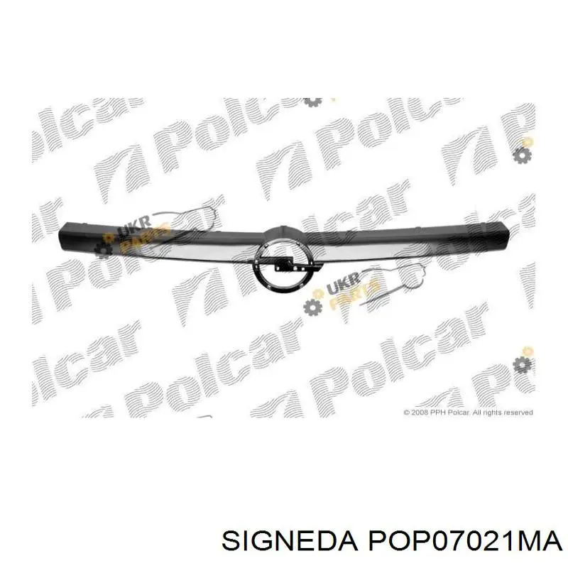 Облицовка радиатора FPS FP5206991 цена, от 29.14 USD