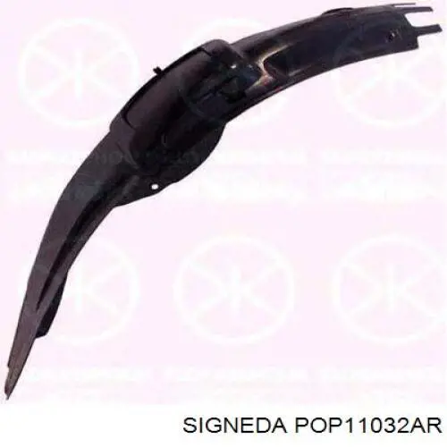 POP11032AR Signeda подкрылок крыла переднего правый передний