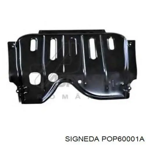 POP60001A Signeda защита двигателя, поддона (моторного отсека)