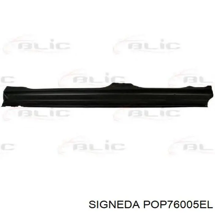 Порог внешний левый POP76005EL Signeda