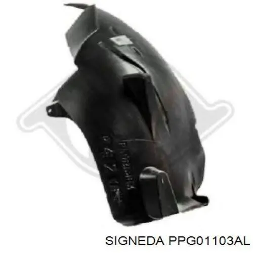 Купить 00007136FZ Peugeot/Citroen Подкрылок передний левый