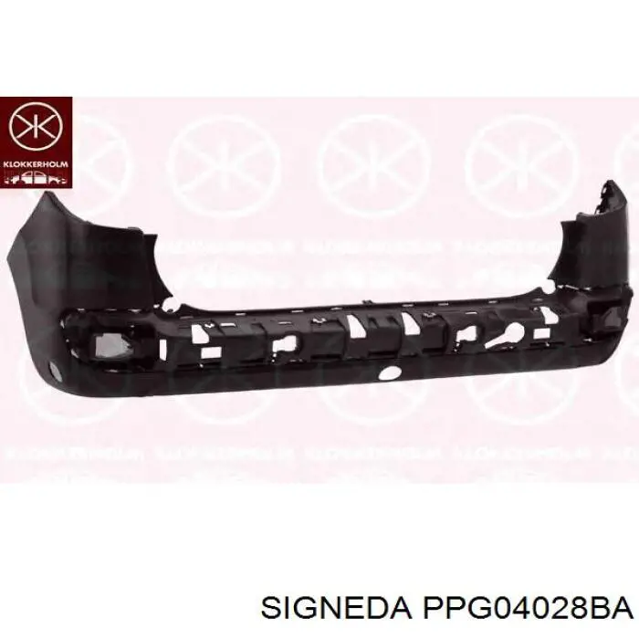 PPG04028BA Signeda передний бампер