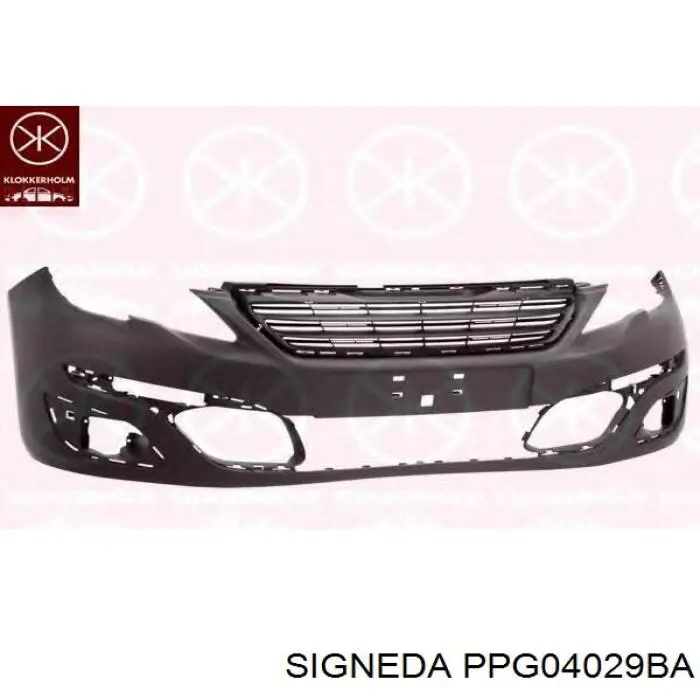 Передний бампер PPG04029BA Signeda