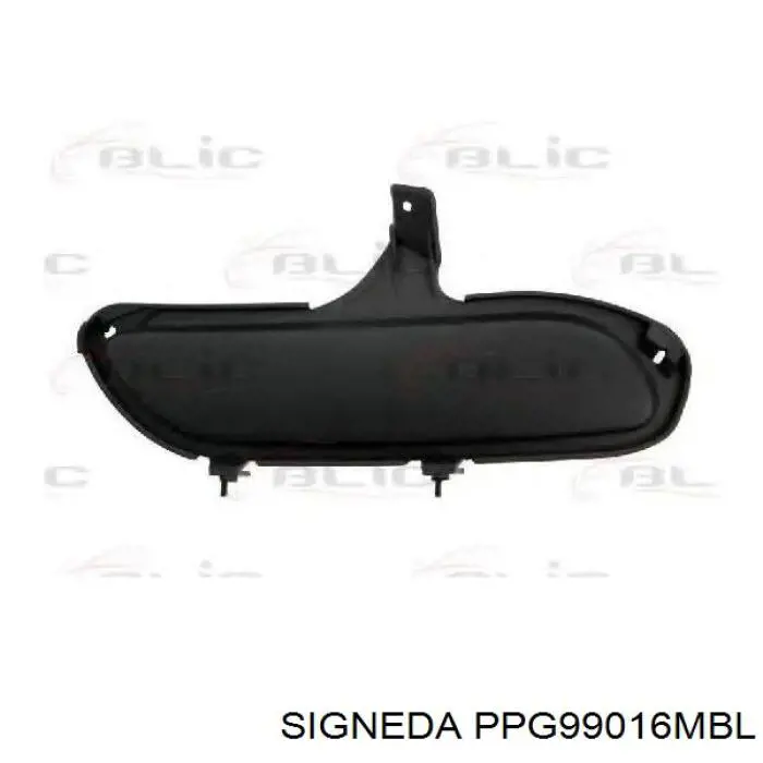PPG99016MBL Signeda накладка бампера переднего левая