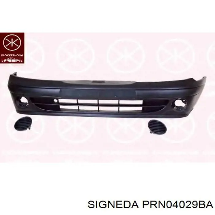 PRN04029BA Signeda передний бампер