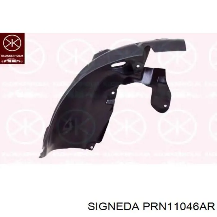 PRN11046AR Signeda подкрылок крыла переднего правый передний