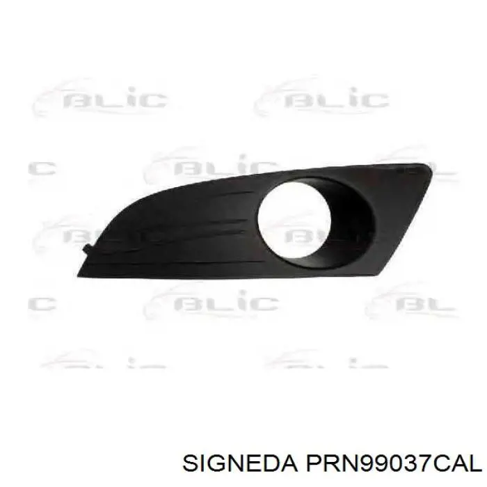 PRN99037CAL Signeda заглушка (решетка противотуманных фар бампера переднего левая)