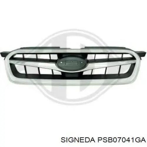 72080510 Polcar Решетка радиатора