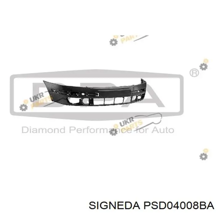 Передний бампер PSD04008BA Signeda