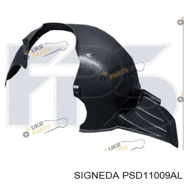 PSD11009AL Signeda подкрылок крыла переднего левый