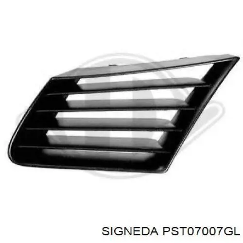 Решетка радиатора левая Signeda PST07007GL цена, от 5.40 USD