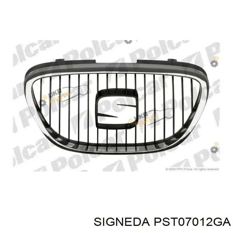 Решетка радиатора PST07012GA Signeda