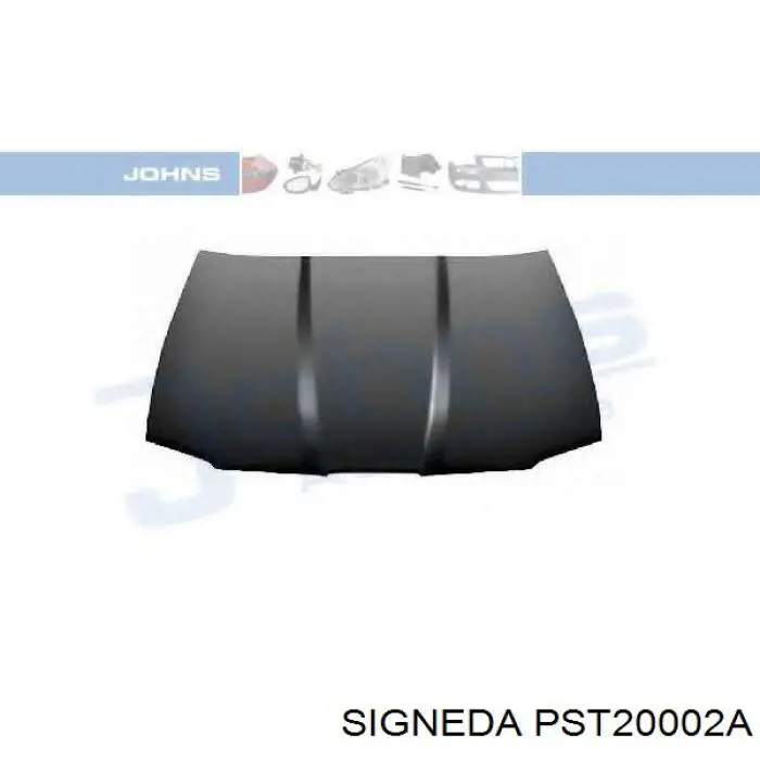 Капот PST20002A Signeda