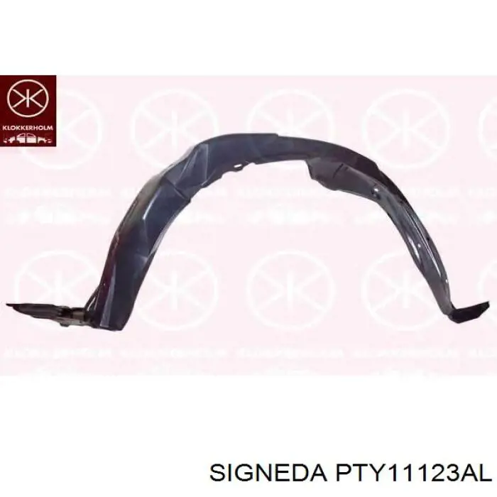 Подкрылок крыла переднего левый Signeda PTY11123AL цена, от 22.48 USD