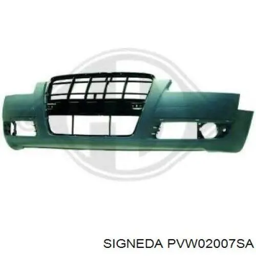 Купить PVW02007SA Signeda Сплиттер переднего бампера