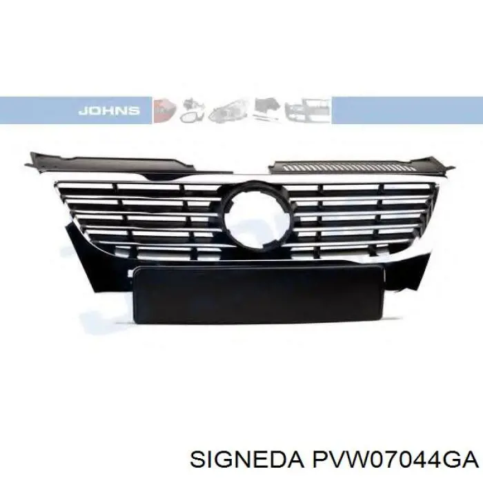 Купить PVW07044GA Signeda Решетка радиатора