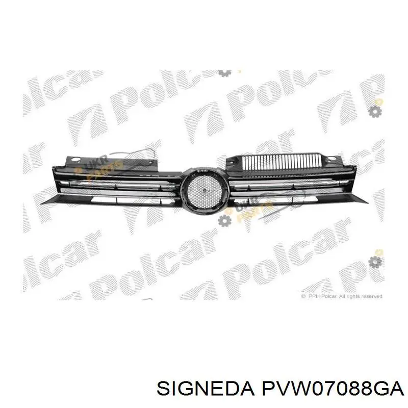 Облицовка радиатора VAG 5K0853651AJZLL цена, от 41.46 USD