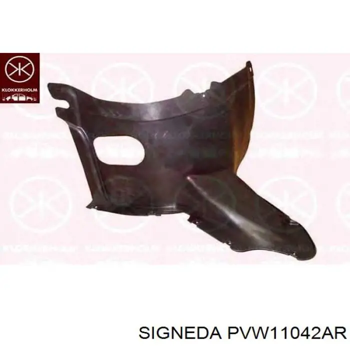 Подкрылок передний правый 9513FP2T Polcar